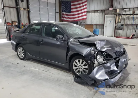 2009 Toyota Corolla Base из США, поврежденный, VIN 1NXBU40E59Z021525